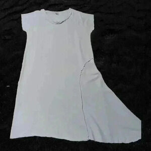 Oh My Gauze Asymmetrical Maxi  Dress